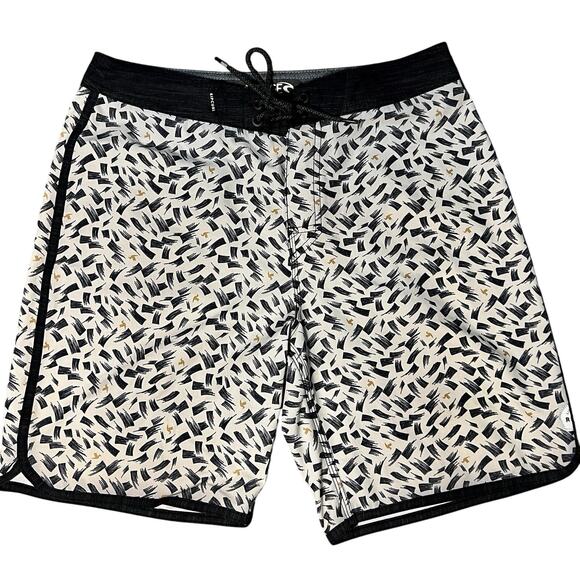 Rip Curl Mirage Men's Surf Swim Board Shorts Trunks black Size 30 Beach - Picture 1 of 9